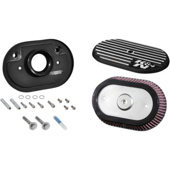K & N Street Metal Air Intake Kit - Harley-Davidson - M8 - Side Drift