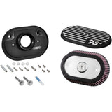 K & N Street Metal Air Intake Kit - Harley-Davidson - M8 - Side Drift