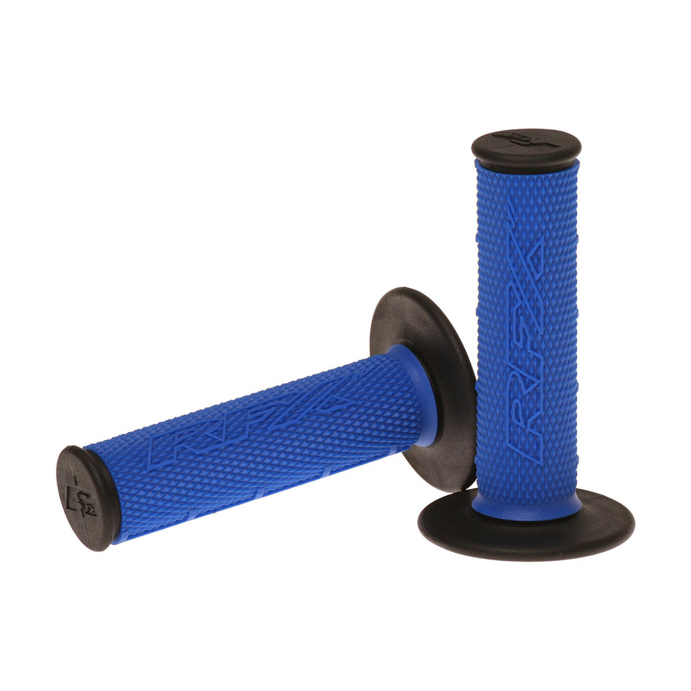 RFX DUAL COMPOUND GRIPS BLUE WITH BLACK ENDS