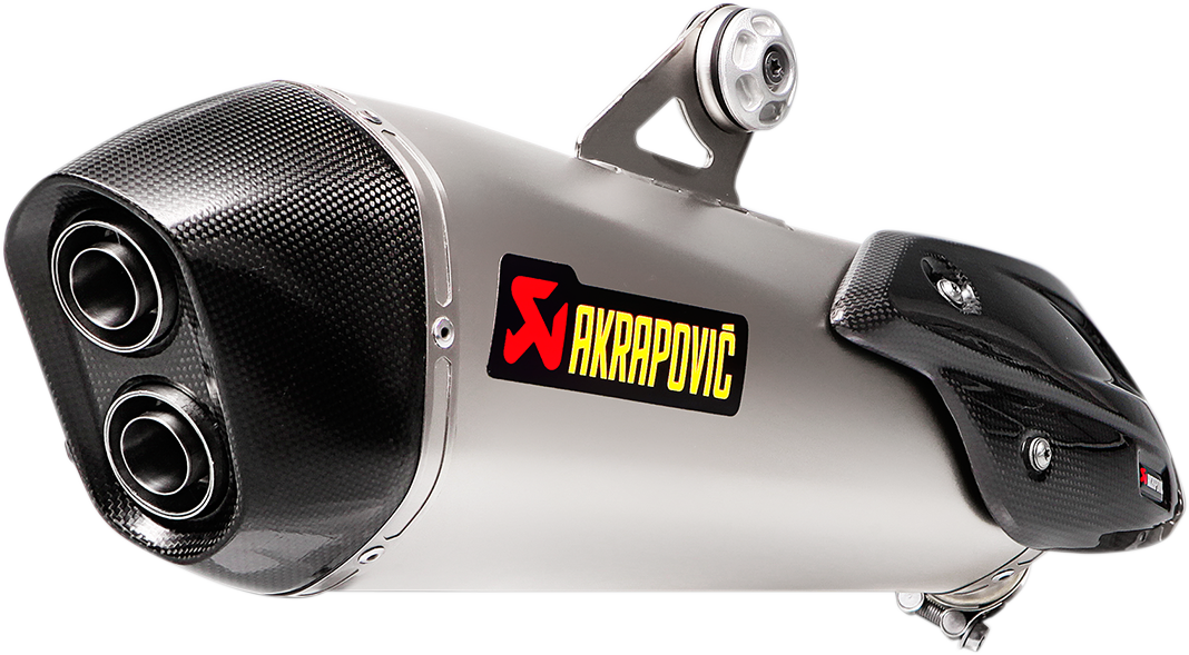 Titanium Slip-On Line Scooter Muffler