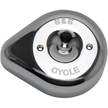 S&S Cycle Stealth Air Cleaner Cover - Teardrop - Chrome