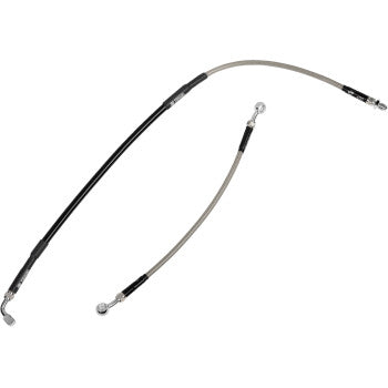 Moose Offroad Stainless Steel Braided Brake Line Brake Line - Stainless Steel