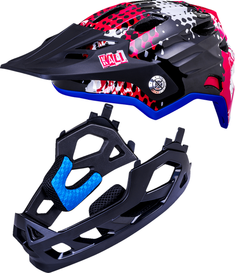Child Maya Punk Full Face Bicycle Helmet