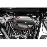 K & N Street Metal Air Intake Kit - Harley-Davidson - M8 - Side Drift