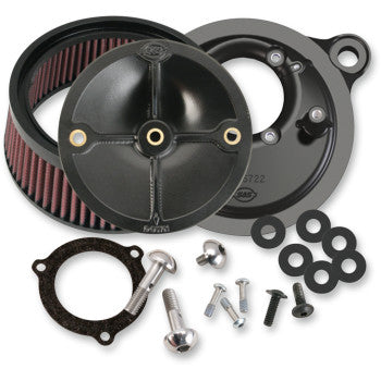 S&S Cycle Super Stock™ Stealth Air Cleaner Kit - Black
