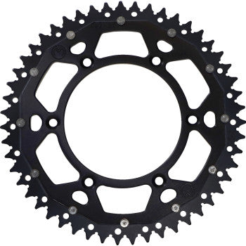 Moose Offroad Dual Sprocket Dual Sprocket - 51 Tooth - Black - Gas Gas/Husqvarna/Husaberg/KTM