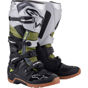Alpinestars Tech 7 Gray/White Boots