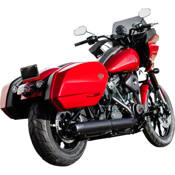 S&S Cycle Grand National Slip-On Muffler - 50 State - 4" Black - M8 Softail