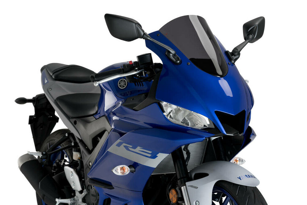 PUIG WINDSCREEN R-RACER DARK SMOKE YAM