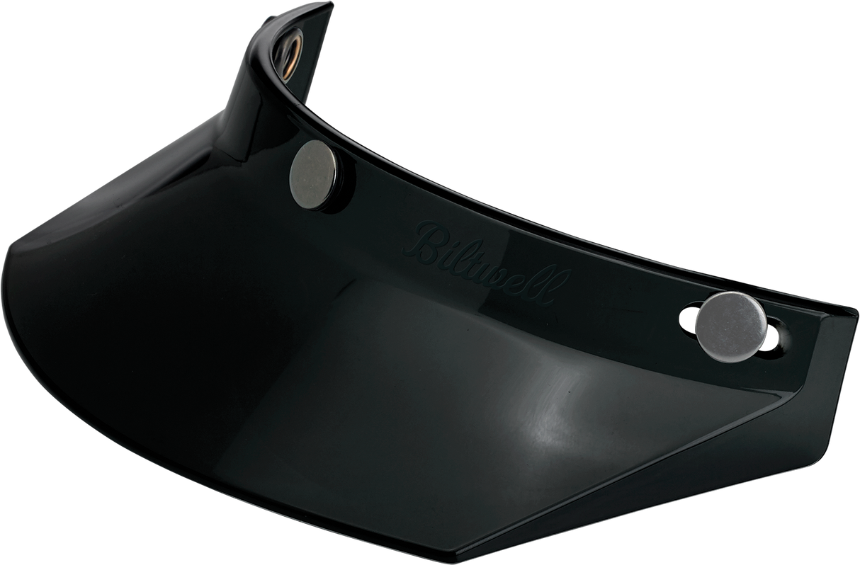 3-Snap Moto Helmet Visor