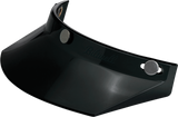 3-Snap Moto Helmet Visor