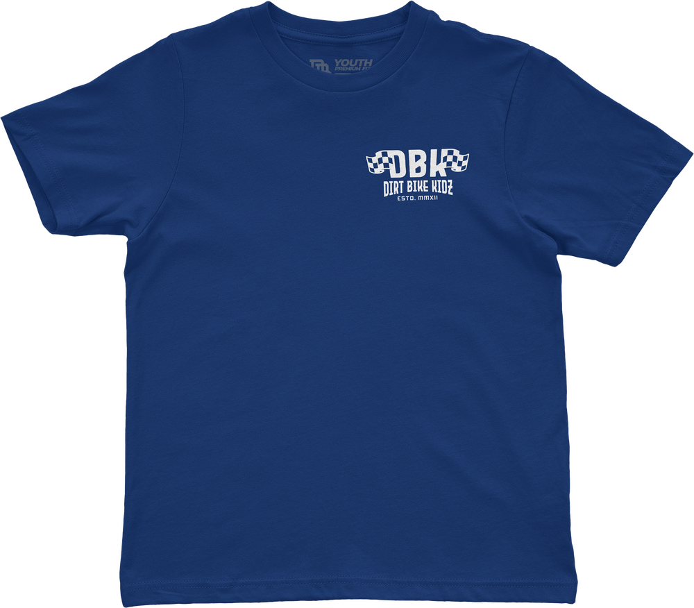 DBK Till The End Youth Royal Blue T-Shirt
