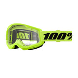 100 Percent Strata 2 Junior/Youth Clear Lens Goggles