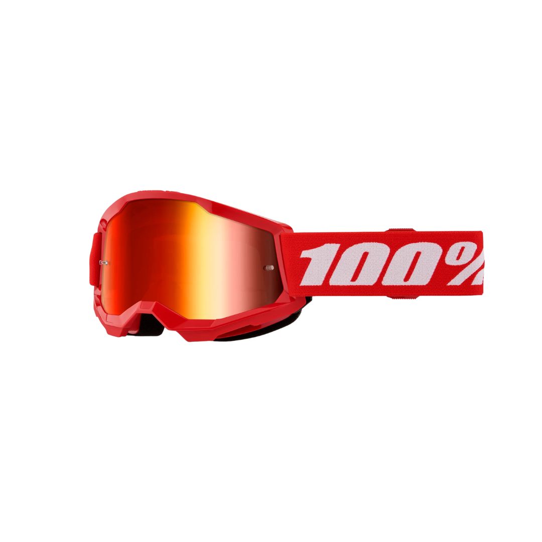 100 Percent Strata 2 Junior/Youth Mirror Lens Goggles