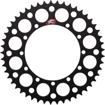 RENTHAL Ultralight Rear Sprocket - 49 Tooth - Black - Kawasaki