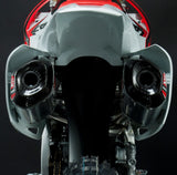 RS-9 HEADER/CANISTER/END CAP EXHAUST DUAL SYSTEM SS-AL-CF