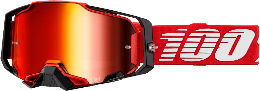 100% Armega Colored Mirror Lens Goggles