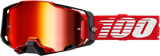 100% Armega Colored Mirror Lens Goggles