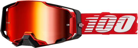 100% Armega Colored Mirror Lens Goggles