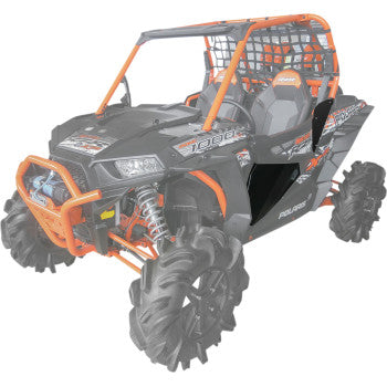 Moose Offroad Lower Half Door Lower Door Insert - Black - Polaris