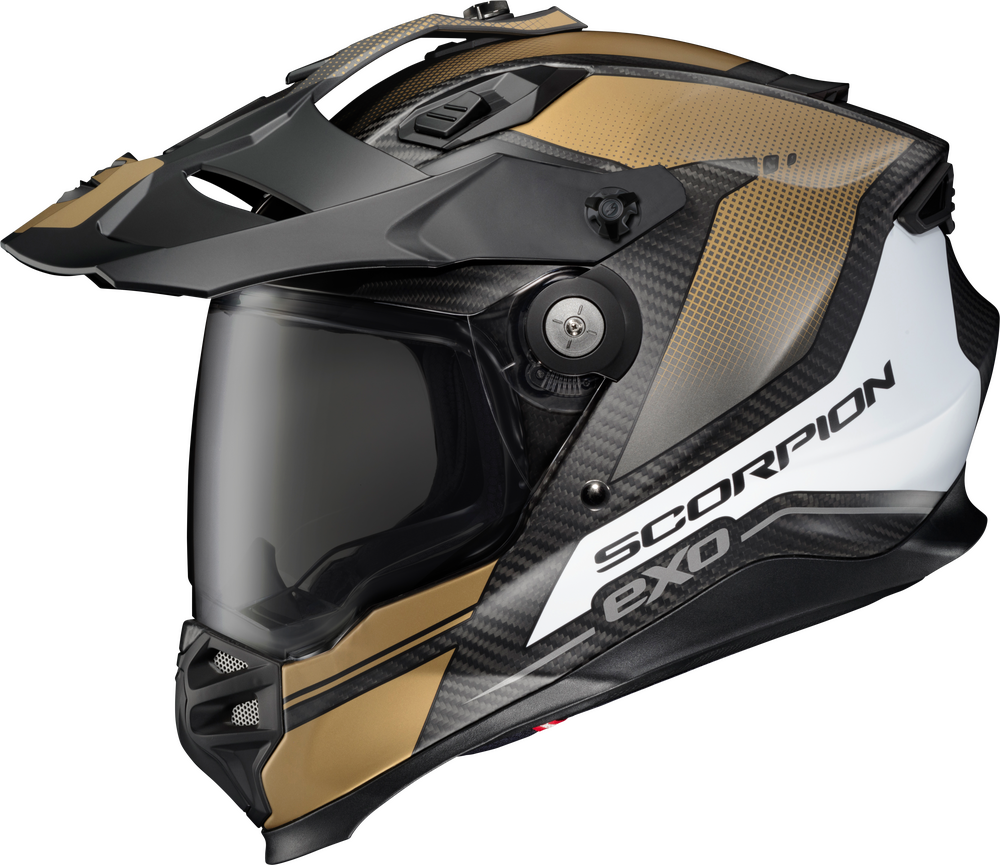 XT9000 CARBON FULL-FACE HELMET TRAILHEAD MATTE GOLD MD