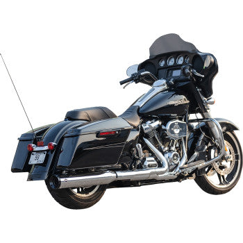 S&S Cycle 2-into-1 Swindler Exhaust Conversion Kit - 4-1/2" - Chrome - M8 Touring