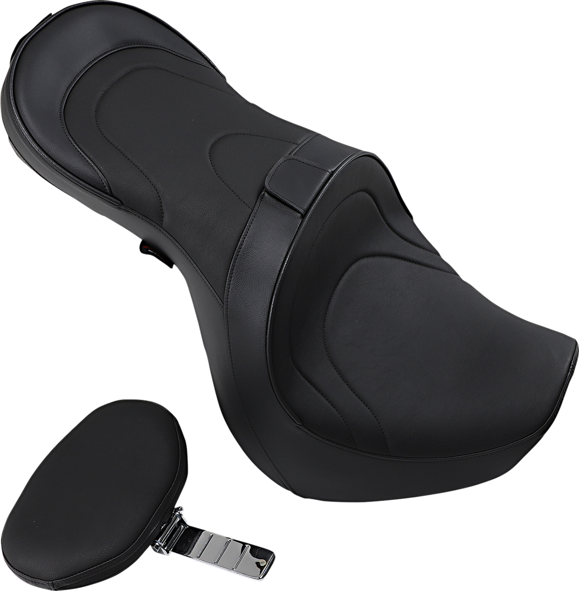 Low-Profile Touring Seat With EZ Glide II™ Backrest Option