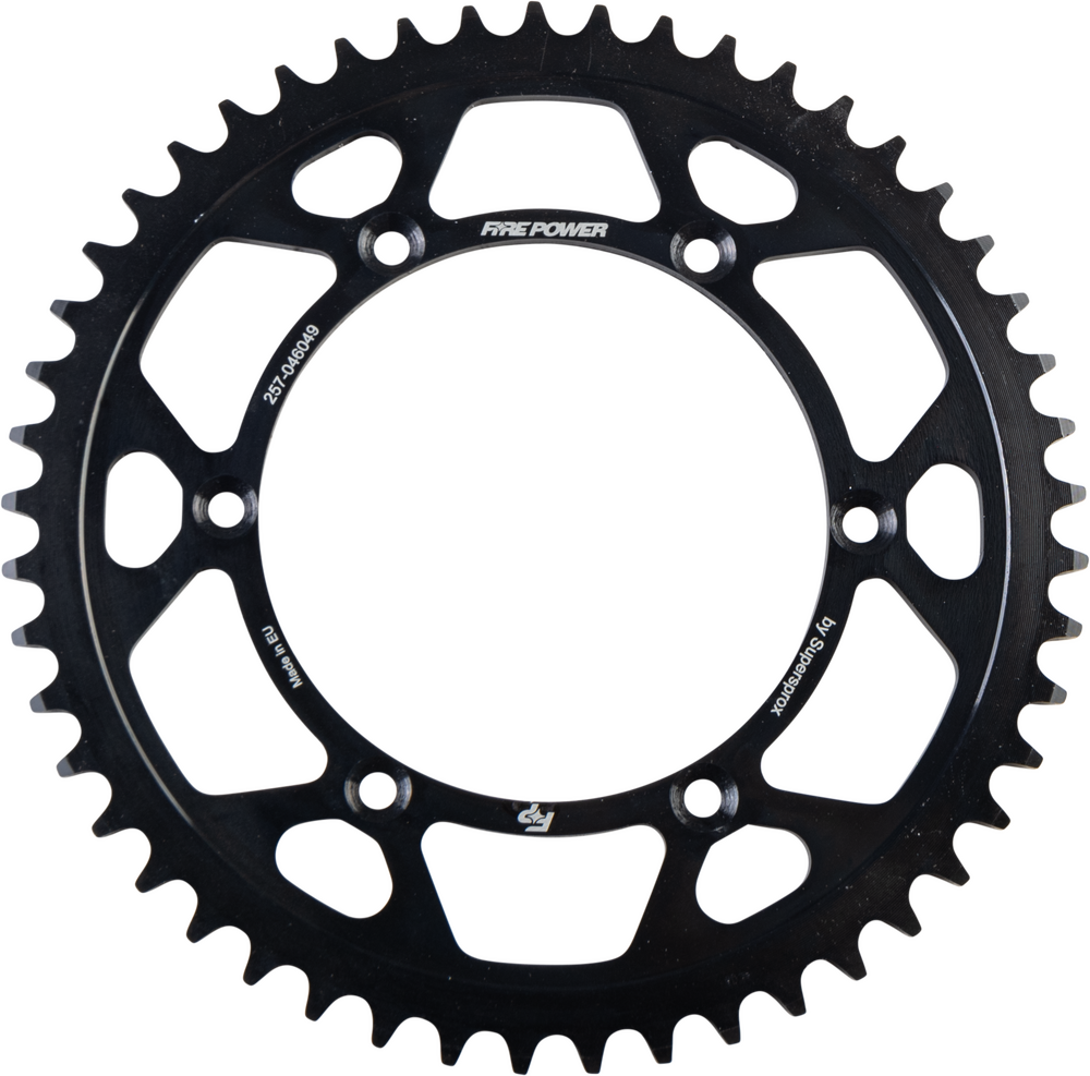 FIRE POWER REAR SPROCKET STEEL 49T BLK