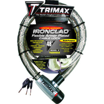 Trimax Braided Cable Lock - 48"