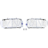 Moose Offroad Billet Radiator Guards Billet Radiator Guards - Silver - Gas Gas/Husqvarna/KTM