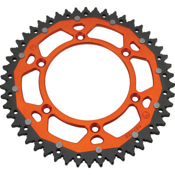 Moose Offroad Dual Sprocket Dual Sprocket - 50 Tooth - Orange - Husqvarna/Husaberg/KTM