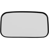 Moose Offroad UTV Inside/Outside Rear View Mirror Mirror - Rear View - Rectangle - Black - 2"