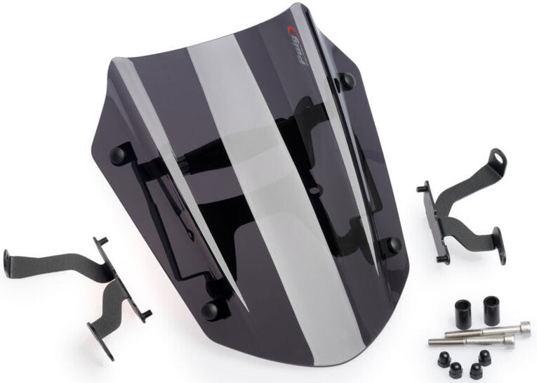 PUIG WINDSCREEN NAKED NEW GEN SPORT DARK SMOKE DUC