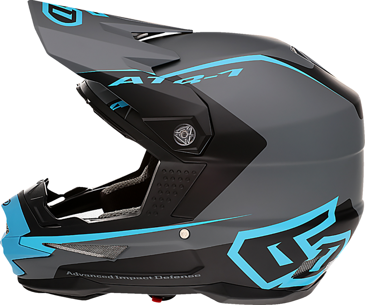 ATR-1 Stealth Cyan Helmet