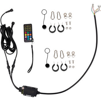 Moose Offroad Quick Disconnect Angel Whip Lights Quick Disconnect Whip Light - 3'