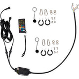 Moose Offroad Quick Disconnect Angel Whip Lights Quick Disconnect Whip Light - 3'