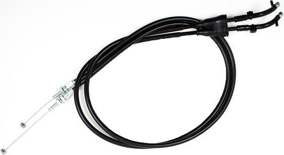 MOTION PRO BLACK VINYL THROTTLE CABLE SET