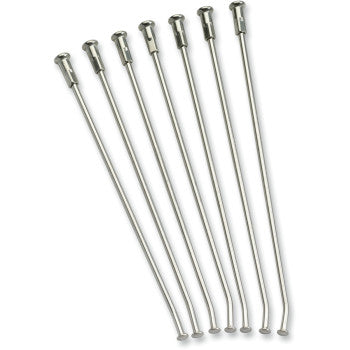 Moose Offroad Stainless Steel Spoke Set Spoke Set with Nipples - Stainless Steel - Front - 21" - '01-'08 Suzuki RM 125/250