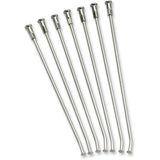 Moose Offroad Stainless Steel Spoke Set Spoke Set with Nipples - Stainless Steel - Front - 21" - '01-'08 Suzuki RM 125/250