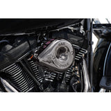 S&S Cycle Stealth Teardrop Air Cleaner Kit - M8 - Lava Chrome