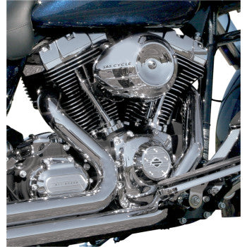 S&S Cycle Stealth Air Cleaner Cover - Air Stream - Chrome