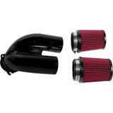 S&S Cycle Tuned Induction Air Cleaner Kit - Gloss Black