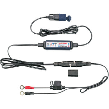 Tecmate OptiMate™ USB-A Charger with Battery Monitor
