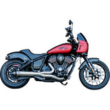 S&S Cycle 2-into-1 Qualifier Exhaust System - Stainless - 49-State - Indian Chief