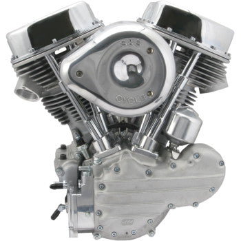 S&S Cycle P-93 Complete Engine - Natural/Silver - Custom Chassis