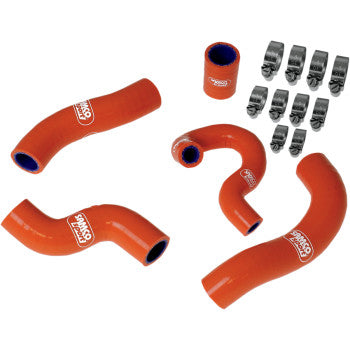 Moose Offroad Race Fit Radiator Hose Kit Race Fit Radiator Hose Kit - Orange - KTM