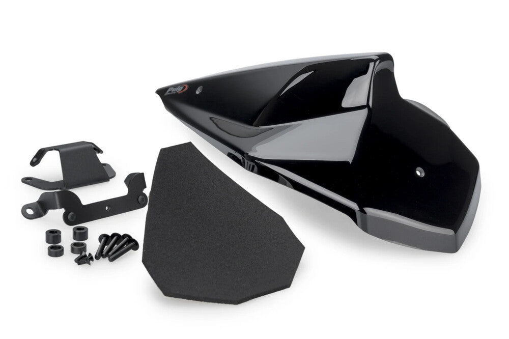 PUIG REAR SEAT COWL BLACK KAW