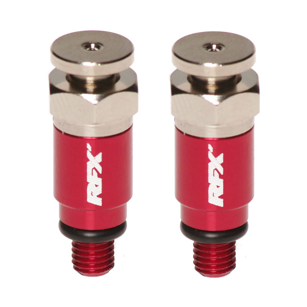 RFX FORK AIR BLEEDERS RED KYB/SHOWA
