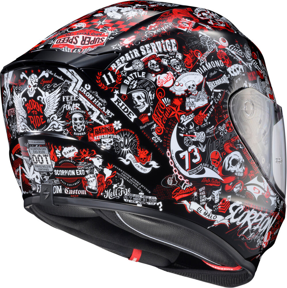 SCORPION EXO-R330 Full Face Shake 2 Helmet
