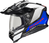 XT9000 CARBON FULL-FACE HELMET TRAILHEAD WHITE LG